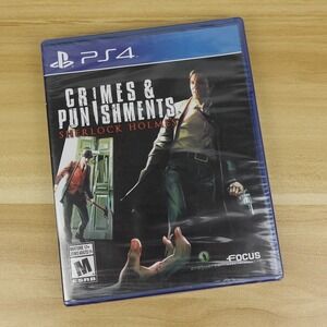 Sherlock Holmes: Crimes & Punishments Sony PS4 Game PS5 Sealed New